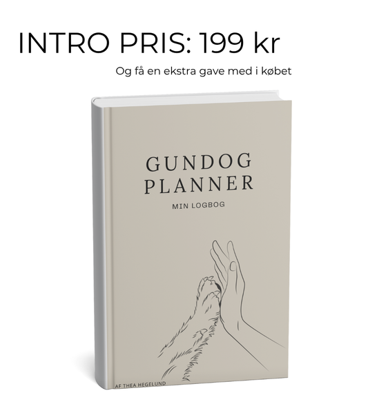 GUNDOG PLANNER - MIN LOGBOG